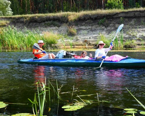 Детальніше: На байдарках по Пслу. Маршрут на два дні!