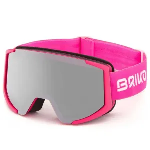 Маска гірськолижна Briko Lava XL FIS, матовий рожевий