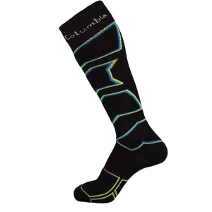 Шкарпетки гірськолижні Сolumbia Ski Merino L р. 43-46 чорний/жовтий