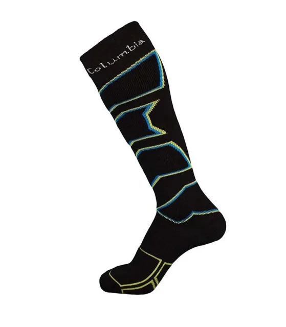 Шкарпетки гірськолижні Сolumbia Ski Merino L р. 43-46 чорний/жовтий