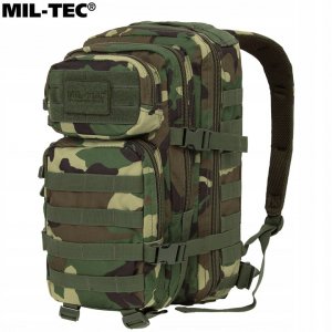 Тактичний рюкзак Mil-Tec MILITARY ASSAULT, WOODLAND