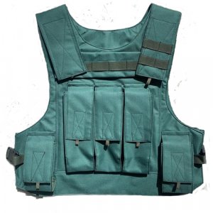 Плитоноска жилет тактичний Cordura зелений