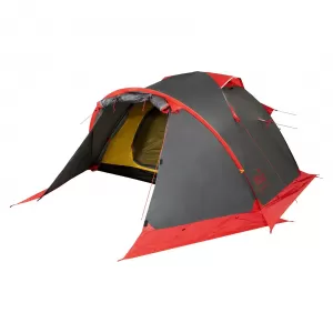 Намет Tramp Mountain 2 (v2) сірий/червоний