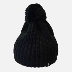 Шапка OGSO Pom Pom 25 cm чорний