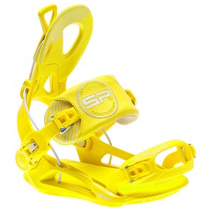 Сноубордическое крепление  SP BINDINGS FASTEC PRIVATE, жёлтый, S (23 см) 