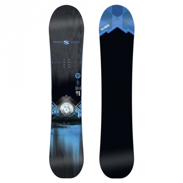 Сноуборд б/в Salomon SNOWBOARD QUATTRO 142см, синій