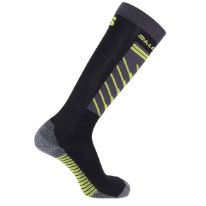 Шкарпетки гірськолижні Salomon S/ACCESS L р. 42-44 Deep Black Phantom/Sulfur Spring