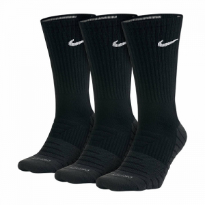 Шкарпетки Nike Dry Cushion Crew Sock 010 чорні