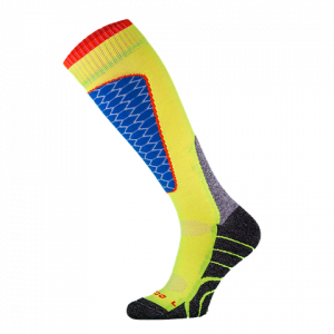 Термоноски лижні COMODO SKI SOCKS PERFORMANCE SKY 1 (35-38, 39-42, 43-46) жовтий/блакитний