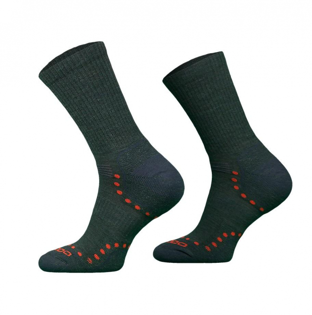Трекінгові термошкарпетки Comodo Alpaca Merino Light Hiker 39-42 хакі