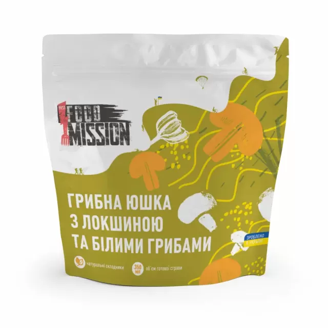 Грибна юшка з локшиною та білими грибами (FGT_18)