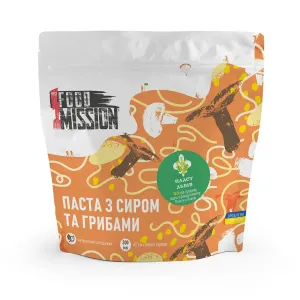 Паста з сиром та грибами !FEST FOOD MISSION