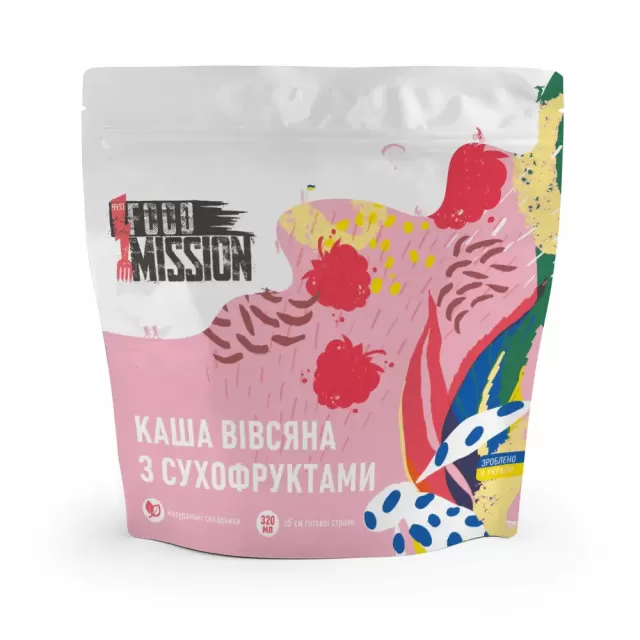 Каша вівсяна з сухофруктами (FGT_12)
