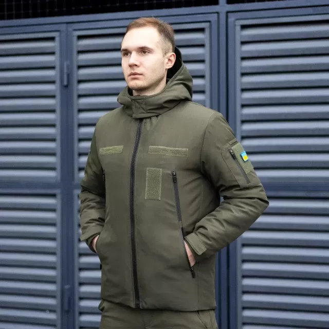 Куртка чоловіча тактична Pobedov Jacket “Motive” олива