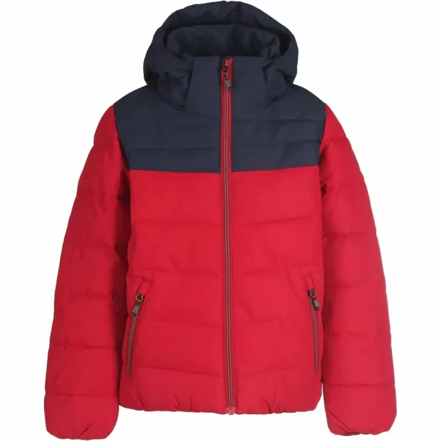 Гірськолижна куртка Kilmanock Itala Junior 152 см, червоний/чорний