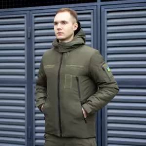 Куртка чоловіча тактична Pobedov Jacket “Motive” олива