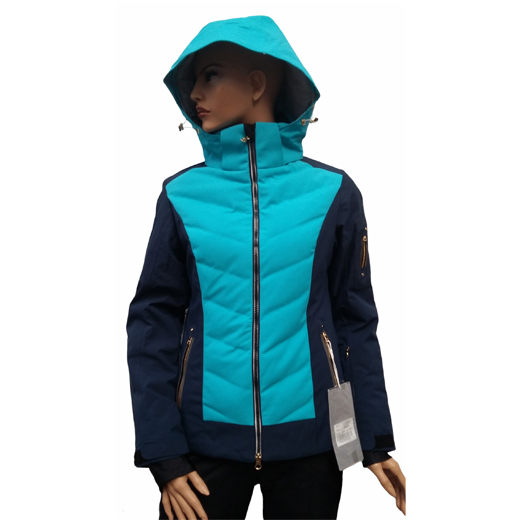 Гірськолижна куртка жіноча BOGNER XL (42) чорний/синій
