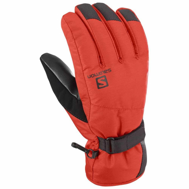 Гірськолижні рукавички Salomon Force DRY XL, червоний
