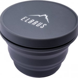 Чаша туристична складана Elbrus 500 мл (FOLDBOWL500), сірий