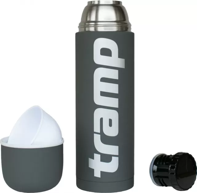 Термос Tramp TRC-110 Soft Touch (Grey), 1,2 л