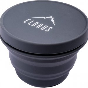 Чаша туристична складана Elbrus 500 мл (FOLDBOWL500), сірий