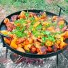 Сковорода з диска борони 40 см з кришкою та чохлом у комплекті