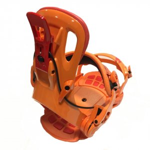 Кріплення для сноуборду SP BINDINGS RAGE FT270 (38.5-42.5 р.). L (42-44 р.), помаранчевий/червоний