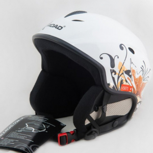 Шолом гірськолижний X-ROAD SKY MONKEY VS 670 БІЛА КВІТКА, L (59-60 см)