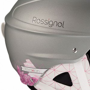Шолом гірськолижний Rossignol TOXIC 2.0 Wmn, XS (52см), сірий/рожевий