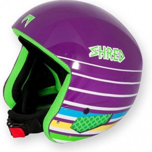 Шолом гірськолижний Shred Mega Brain Bucket, фіолетовий, XL (61см)